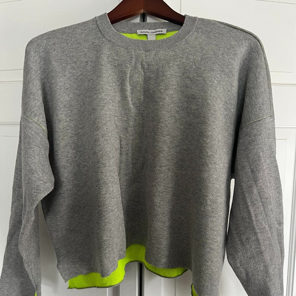 Autumn Cashmere Cropped Sweater
